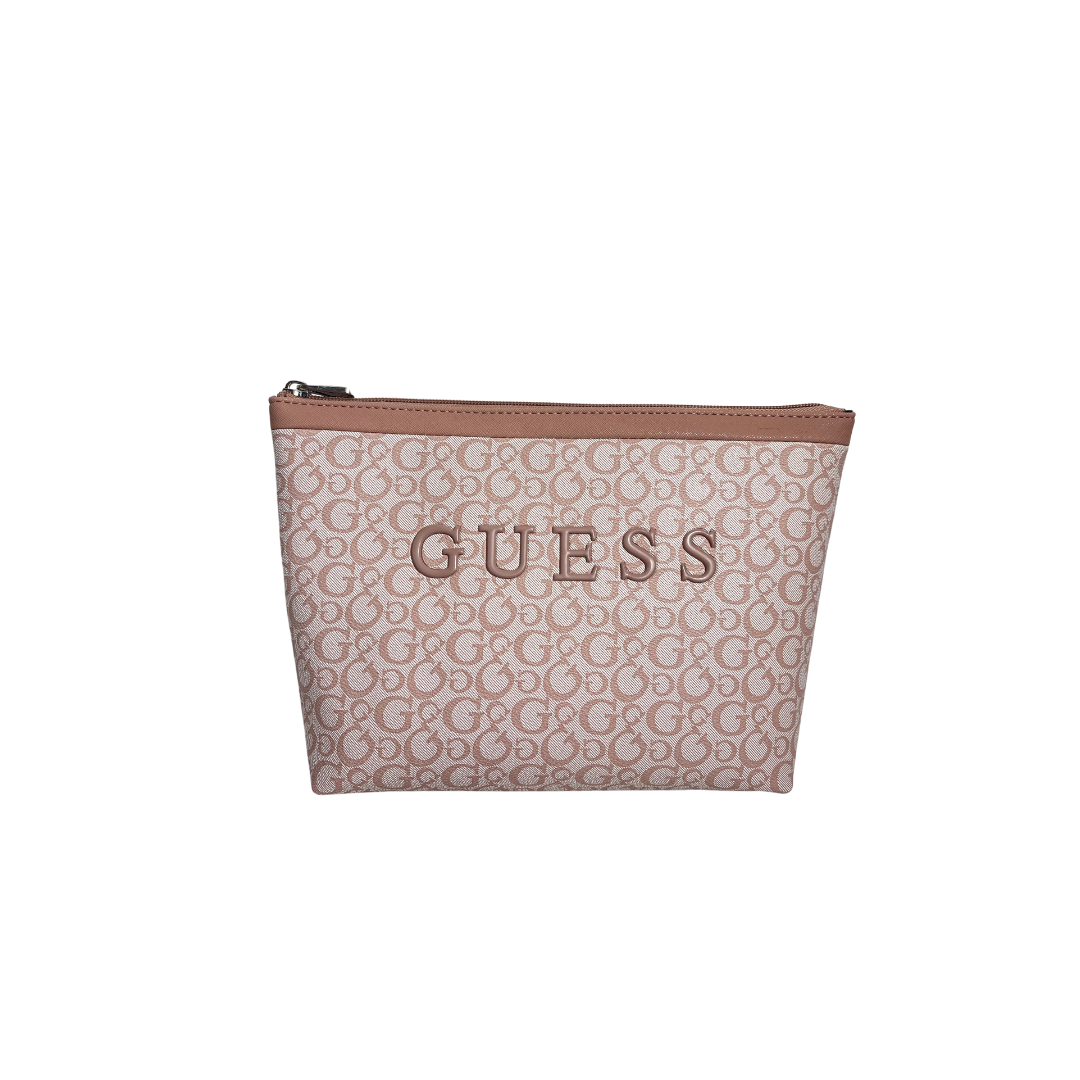Cosmetiquera Guess Camel.